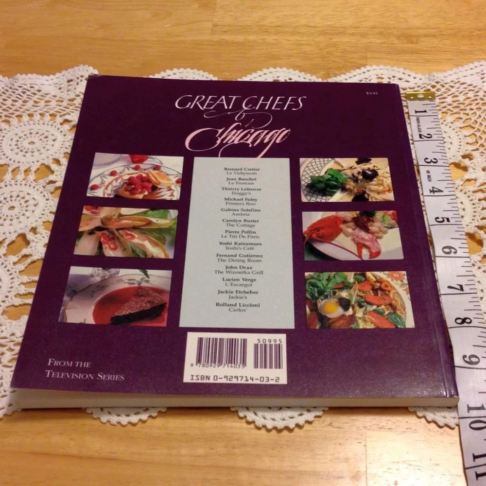 American Cuisine cookbook, Great Chefs of Chicago